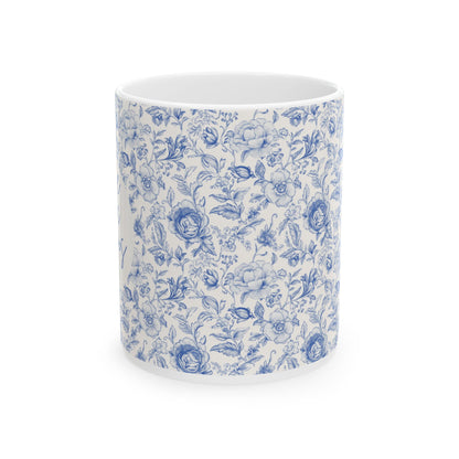 Just Give Me Jesus Floral Ceramic Mug 11oz
