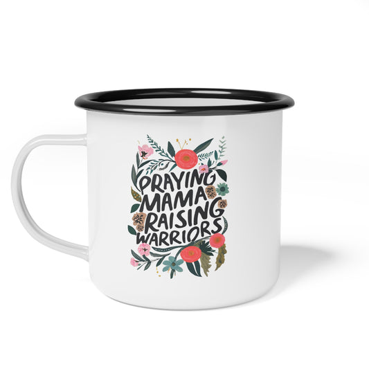 Praying Mama Enamel Camp Cup