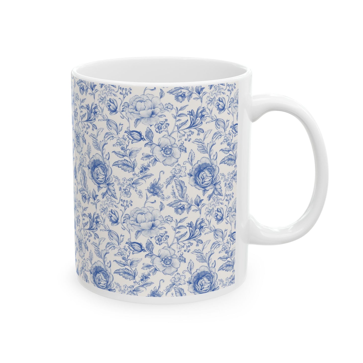 Just Give Me Jesus Floral Ceramic Mug 11oz