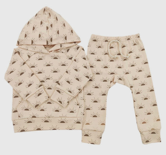 Sunset Kid's Hoodie Lounge Set